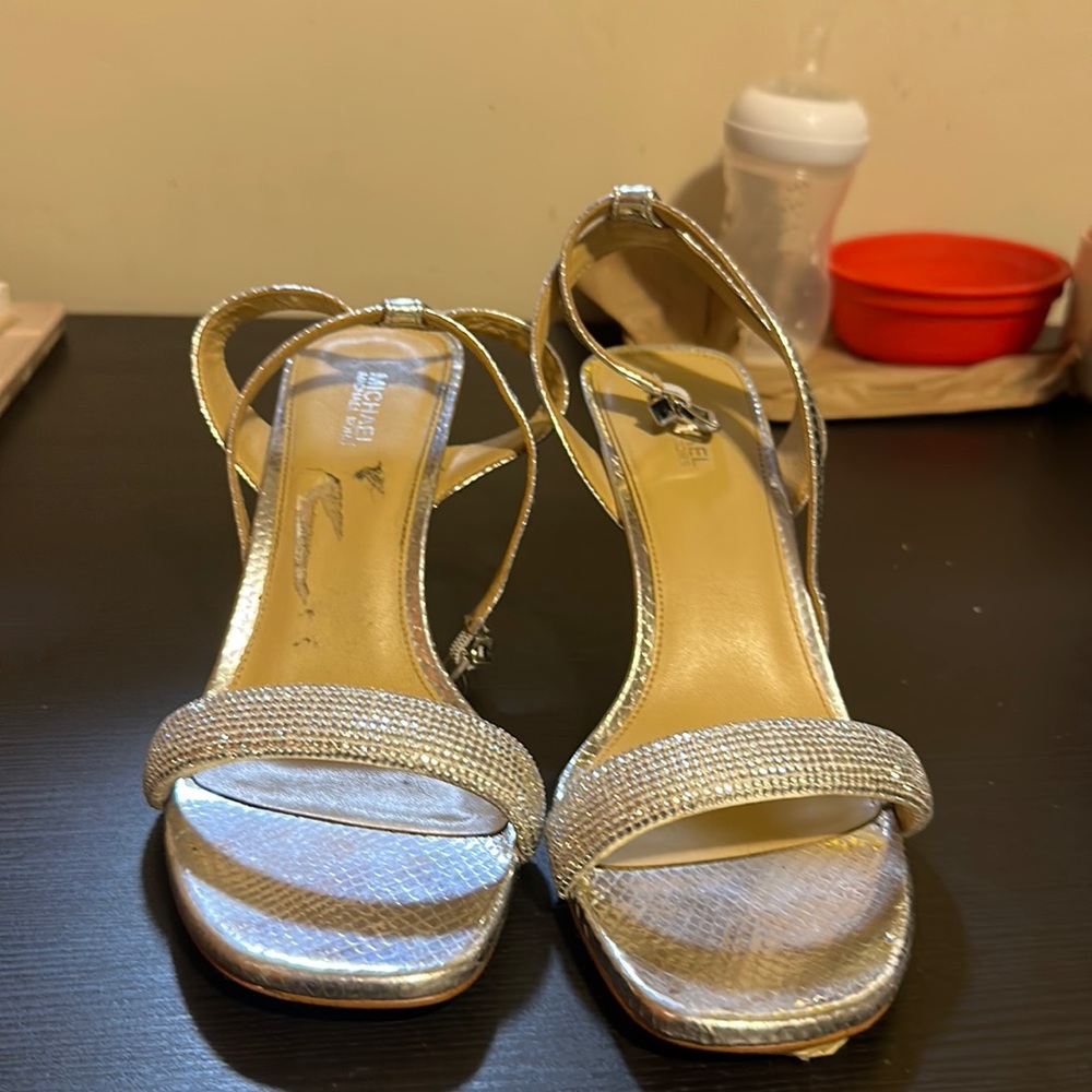 Michael Kors Silver High Heels